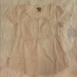 Feminine Light Linen Blouse